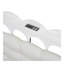 Grand lit plateforme en bois avec 2 grands tiroirs, lit gigogne simple TG, 1 ensemble de prises et ports USB, blanc