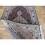 Tapis de zone en laine rectangulaire 2 pi 7 po x 4 pi 9 po one-of-kind à la main noué la Beaton
