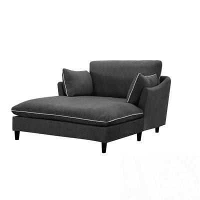 Chaise Lounge with Pillows and sturdy legs