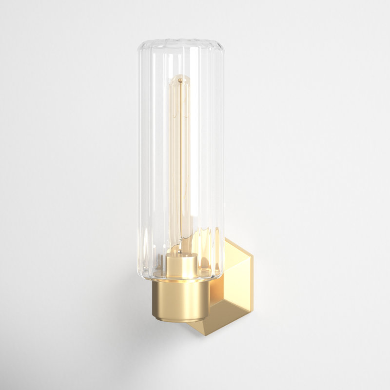 Abigail Armed Sconce, Aged Brass