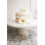Mother Of Pearl Marble Marble Cake Stand