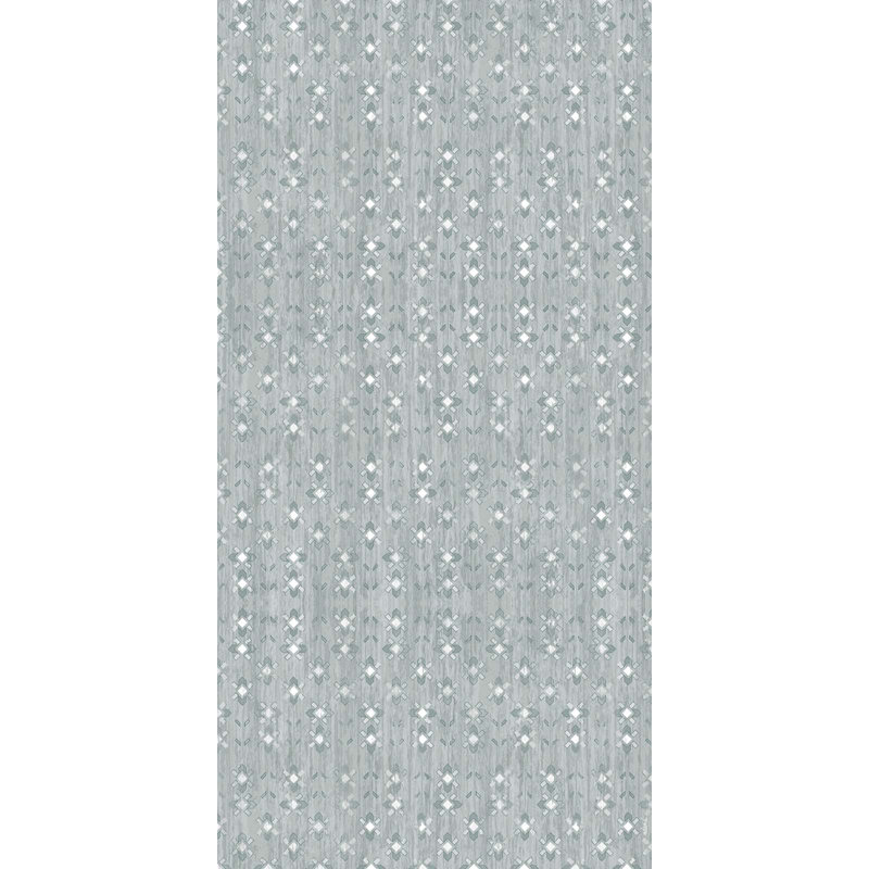 Ella Vinyl Geometric Rug, Runner 2' x 6'