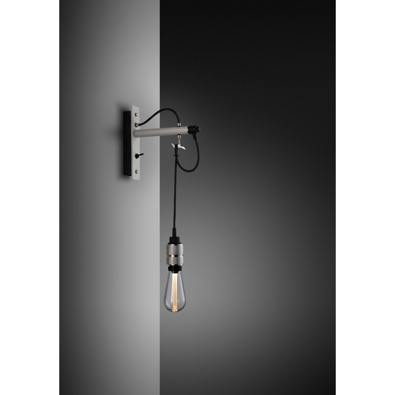 Armed Sconce, Brass/Stone