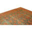 Hand Knotted Wool Oriental Area Rug in Blue And Rust