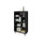 White Bookcase with Three Shelf-907800194