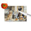 Planche à découper en verre Golden Retriever