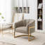 Fauteuil demi-tonneau rembourré l 30 po Romy-1152185448