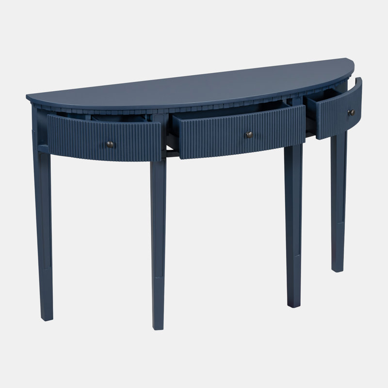 Commode à 3 tiroirs, Bleu marine