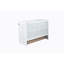 Armoire de lit escamotable complète avec tiroir de rangement et station de charge Murphy, port USB, cadre de lit escamotable en pin massif pour bureau personnel, studio ou chambre d'amis, blanc-31609581-31609583