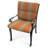 22" x 44" Outdoor Chair Cushion with Ties and Loop-118978957