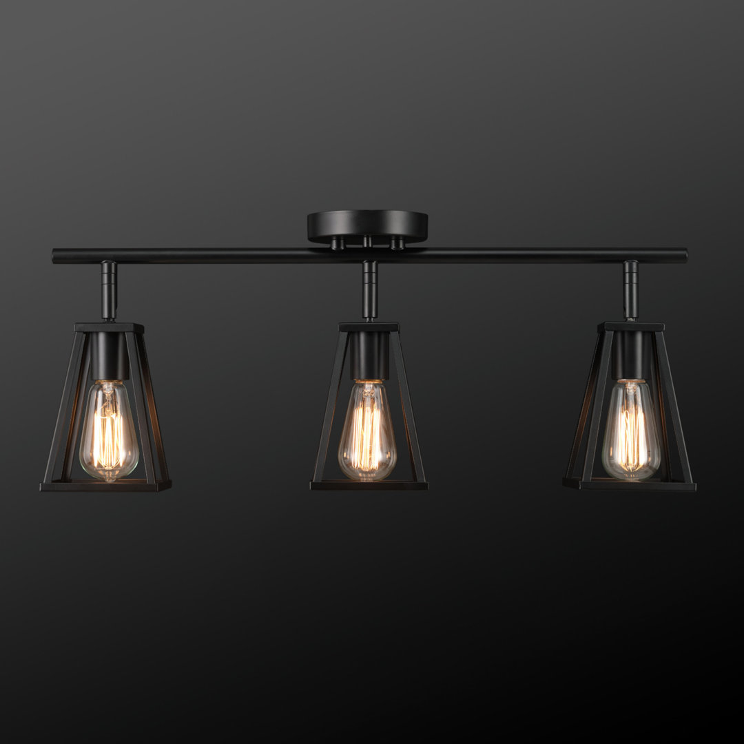 Lachaidh 24.75'' 3 -Light Fixed Track Track Kit with Dimmable and Adjustable Head 17 Stories