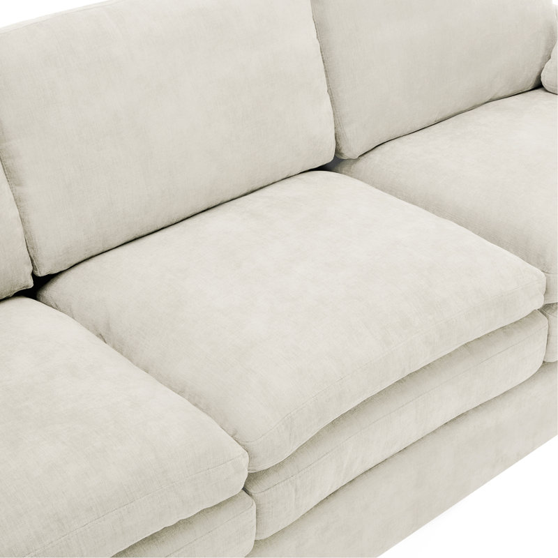 Canapé rembourré surdimensionné Comfy Cloud Canapé, Beige