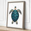 Turtle Geometric - Wrapped Canvas-984406600-984406705