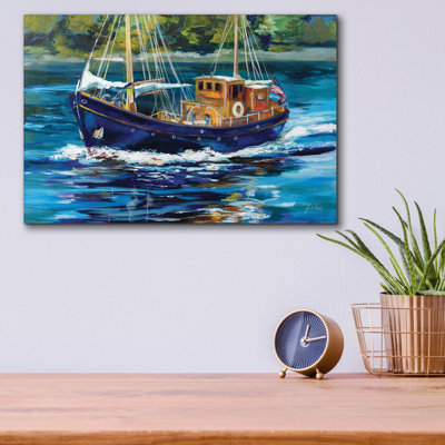 «Heading To The Show» par Jeanette Vertentes, art mural en verre acrylique