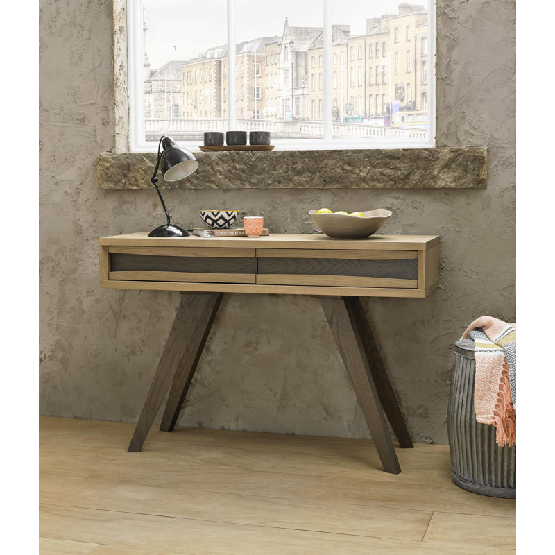 Dipasquale 115cm Solid Wood Console Table