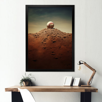 Layleen " Baseball Pitchers Mound II "