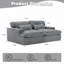 Canapé modulaire en velours côtelé avec coussins de soutien et conception modulaire pour une assise et un confort flexibles-602744677