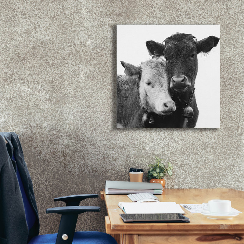  «Best Friends 2» par Decent Exposures, art mural sur toile, 26 po x 26 po, H 26 po x l 26 po