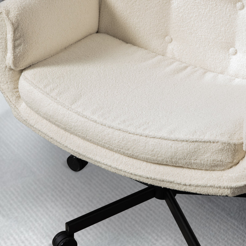 Modern High Back Swivel Office Chair With Adjustable Arms