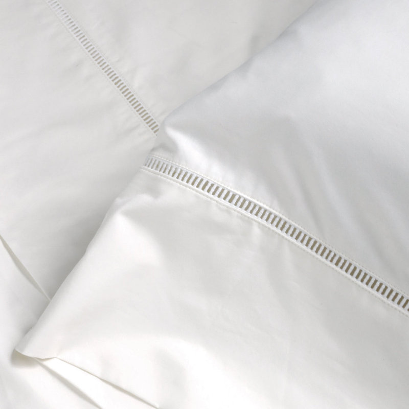 Como Pillow Case, Standard, White