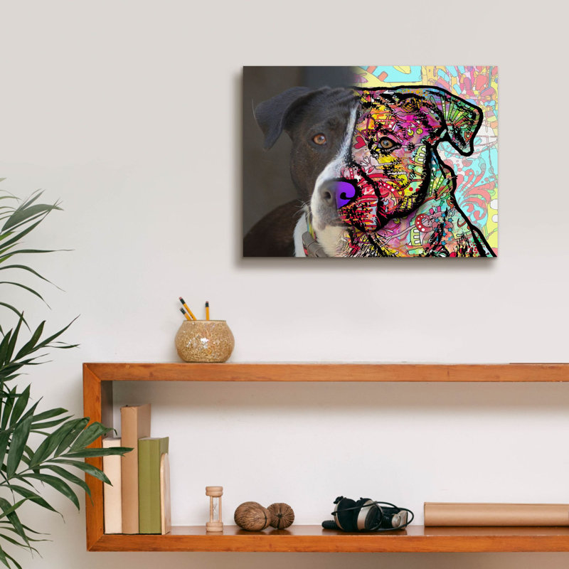 «Christine Dewey_Lulu» par Dean Russo Studios, art mural sur toile, H 12 po x l 16 po x P 0,75 po