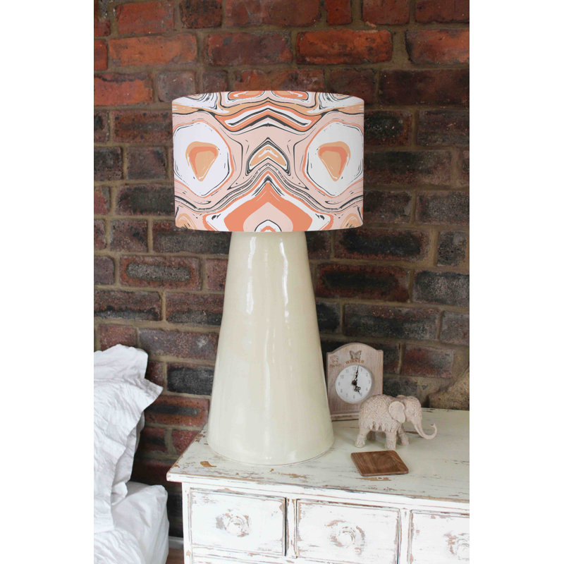 Cotton Drum ( Uno ), 22cm H x 25cm W x 25cm D