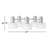 Myles 5 - Light Modern Linear Chandelier