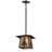 Owego 1 - Light Craftsman Brown Lantern Pendant