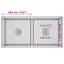 Belfry Kitchen Everalda  440mm W Steel Kitchen Sink-2012449026