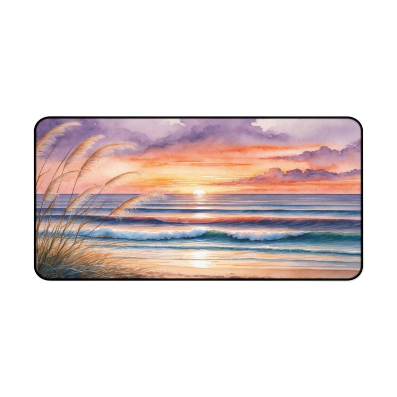 Polyester Desk Pad, 14.4x12.1