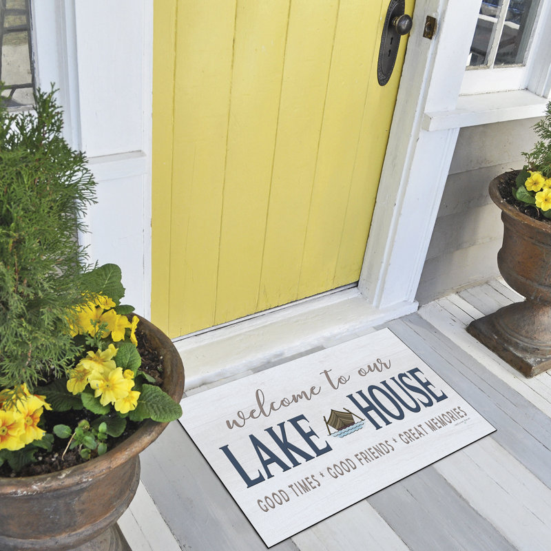 Tapis de bienvenue intérieur / extérieur Lake House Welcome