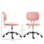 Mignonne chaise de bureau sans accoudoirs