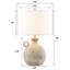 Lampe de table en résine Maryclare 24 "à 3 voies avec port USB à intensité variable pour le salon de la chambre à coucher-241848919