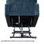 Fauteuil de massage chauffant-888065815
