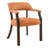 LUMERA Collection Tufted Arm Dining Chair Orange-667664906-608087497