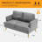 Yanelys Upholstered 56.55'' Loveseat-39129527