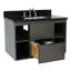 Ensemble de meuble-lavabo simple mural 37 "37"-27899959