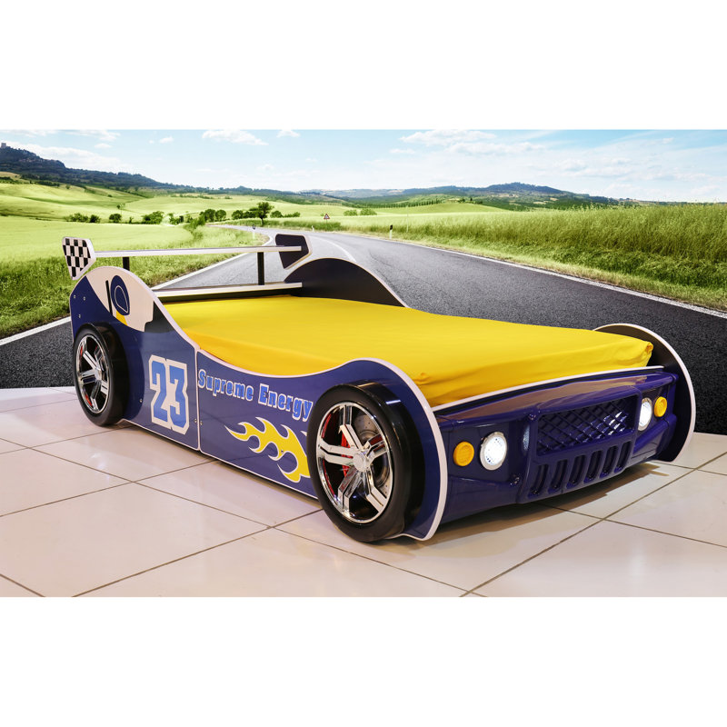 Supreme Energy Racing Car Bed, Blue