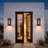 Led Outdoor Wall Light With Dusk To Dawn Sensor