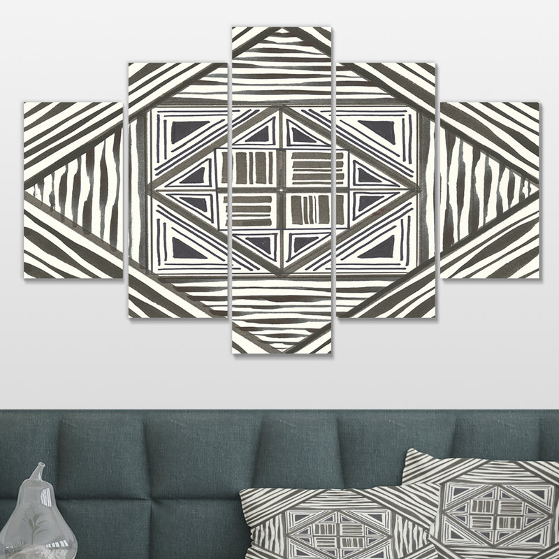 «», reproduction d’impression multi-pièces sur toile Minimalist Graphics II