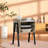 23.6" Tall Stackable Steel Nightstand Set of 1-257997073
