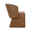 Chaise avec accoudoirs en cuir Halstead