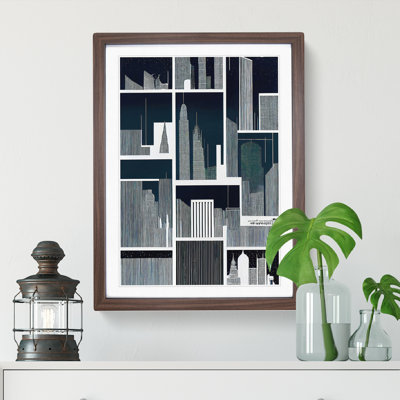 Skyline Retro - Wall Art