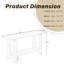 Console moderne minimaliste, canapé d'entrée en bois massif avec détails en métal-1573730380