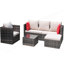 Ensemble de meubles de patio 4 pièces-1926340410-1926340421