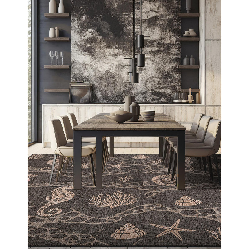 Tapis contemporain Contemporary Aycan, Carré 7 pi 10 po