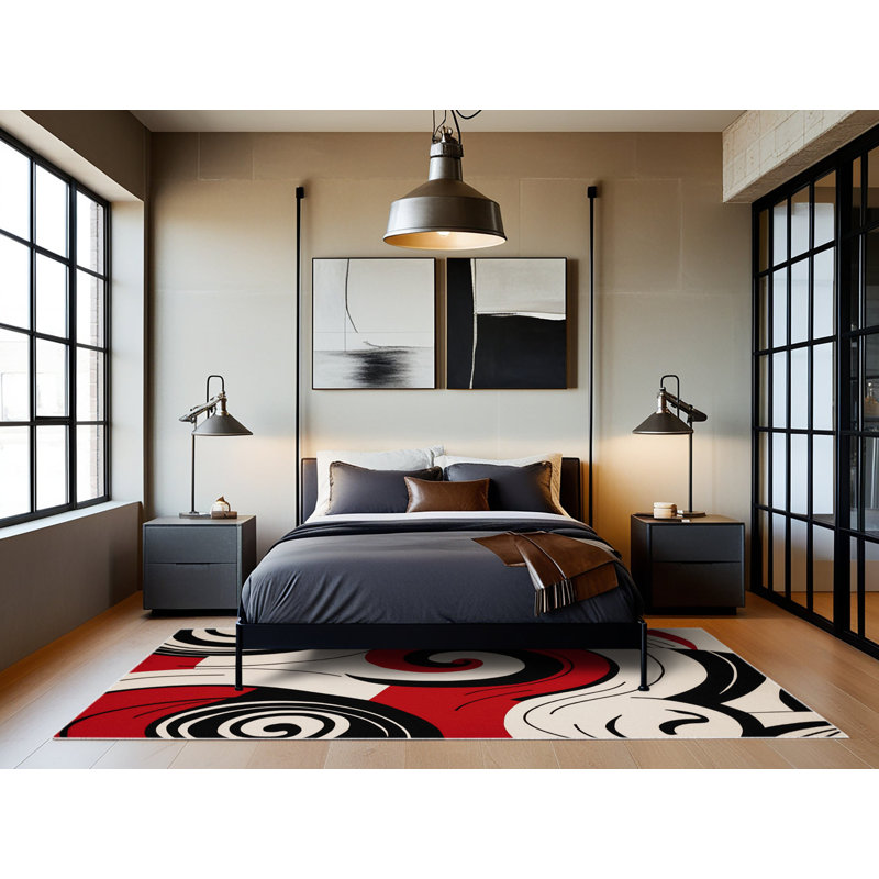 Fracture Rug, Square 7'
