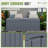 82 Gallons Water Resistant Resin Lockable Deck Box-95256562