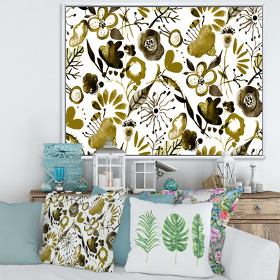«Vibrant Abundance of Wildflowers II», peinture sur toile