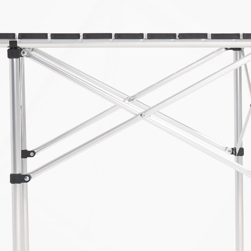 Table de camping pliante en aluminium